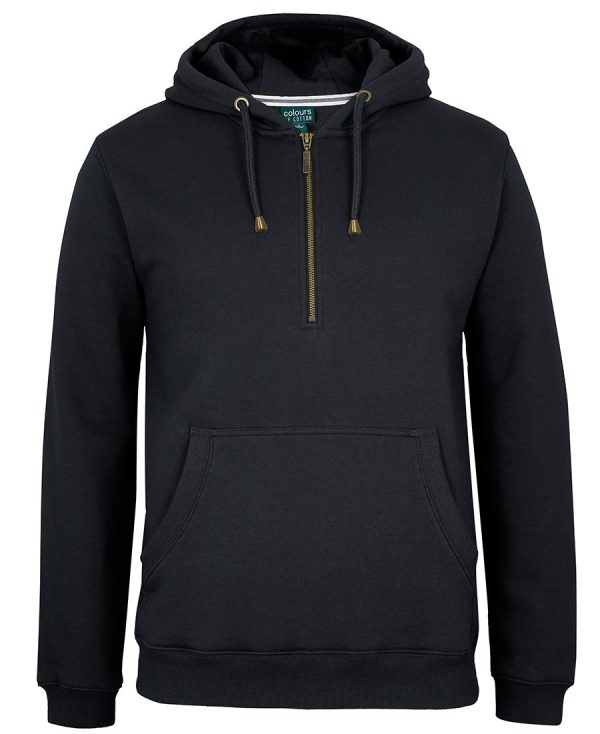C of C BRASS 1/2 ZIP HOODIE - Image 2
