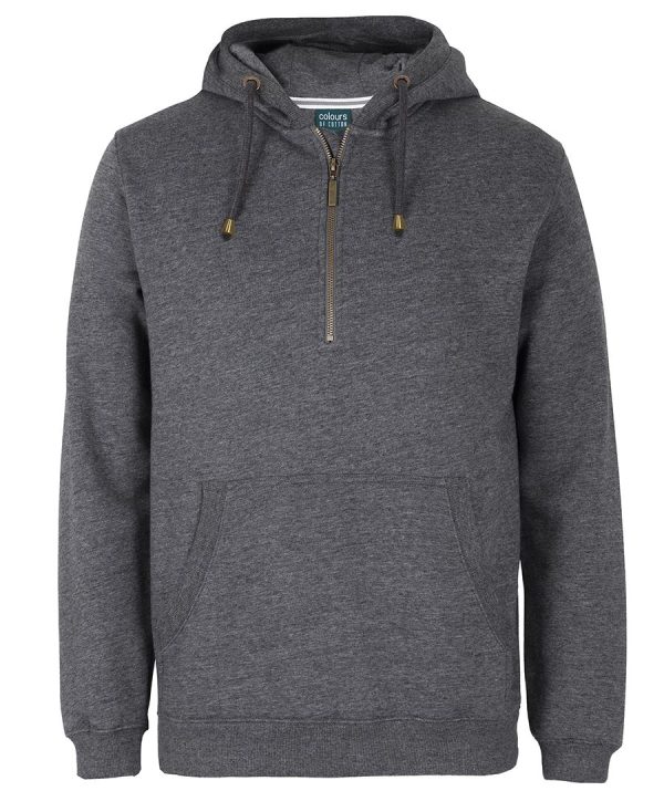 C of C BRASS 1/2 ZIP HOODIE - Image 3