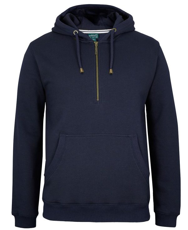 C of C BRASS 1/2 ZIP HOODIE - Image 4