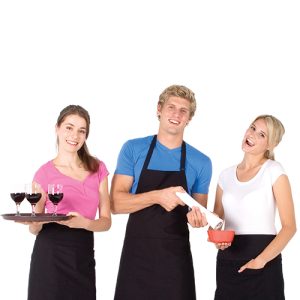 Ramo - AP401S - Short Waist Apron - 100% cotton canvas