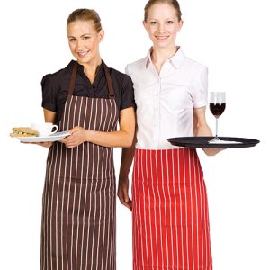 Ramo - AP603B - Stripe Apron - Full Bib
