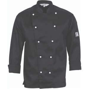 DNC Workwear - DNC-1102 - Traditional Chef Jacket - Long Sleeve