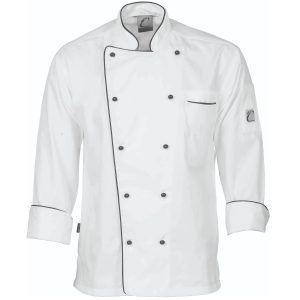 DNC Workwear - DNC-1112 - Classic Chef Jacket - Long Sleeve