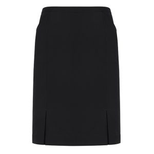Biz Corporates - 20720 - Womens Siena Front Pleat Detail Straight Skirt