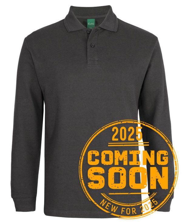 C of C L/S 320G POPCORN COTTON POLO - Image 4