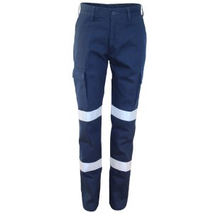 DNC Workwear - DNC-3330 - LADIES DOUBLE HOOPS TAPED CARGO PANTS