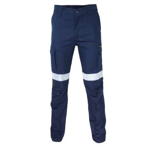 DNC Workwear - DNC-3371 - SlimFlex Cushioned Knee Pads Segment Taped Cargo Pants.