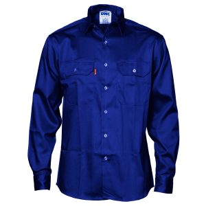 DNC Workwear - DNC-3402 - Patron Saint Flame Retardant Drill Shirt, Long Sleeve