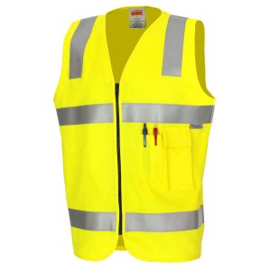 DNC Workwear - DNC-3410 - Patron Saint Flame Retardant Safety Vest with 3M F/R Tape