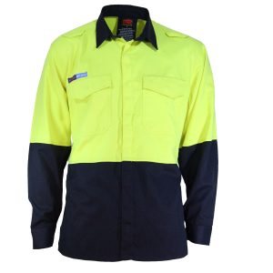 DNC Workwear - DNC-3441 - INHERENT FR PPE1 2T L/W SHIRT