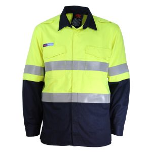 DNC Workwear - DNC-3445 - INHERENT FR PPE1 2T L/W DN SHT
