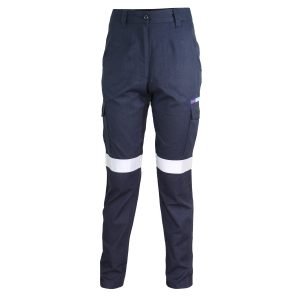 DNC Workwear - DNC-3475 - LADIES INHERENT FR PPE2 TAPED CARGO PANTS