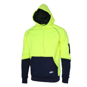 DNC Workwear - DNC-3521 - HiVis Softshell Hoodie