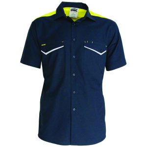 DNC Workwear - DNC-3581 - RipStop Cool Cotton Tradies Shirt, S/S