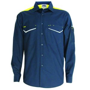 DNC Workwear - DNC-3582 - RipStop Cool Shirt, L/S