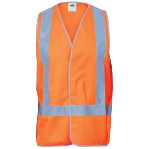 DNC Workwear - DNC-3805 - Day/Night Cross Back Safety Vests