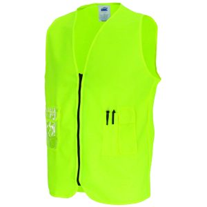 DNC Workwear - DNC-3806 - Daytime Side Panel Safety Vests