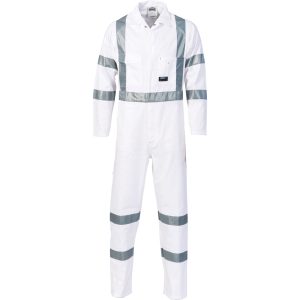 DNC Workwear - DNC-3856 - RTA Night Worker Coverall with CSR R/Tape