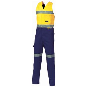 DNC Workwear - DNC-3857 - HiVis Cott on Action Back with 3M R/T