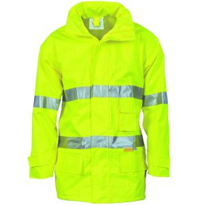 DNC Workwear - DNC-3875 - HiVis Breathable Anti-Static Jacket with 3M R/Tape
