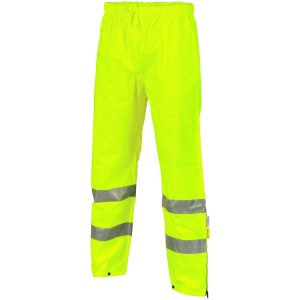 DNC Workwear - DNC-3876 - HiVis Breathable and Anti-Static Pants with 3M R/Tape