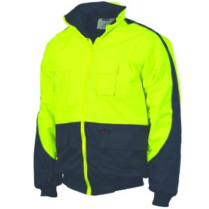 DNC Workwear - DNC-3991 - HiVis Contrast BOMBER JACKET