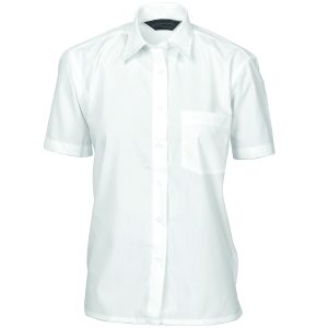 DNC Workwear - DNC-4201 - Ladies Polyester Cotton
Poplin Shirt - Short Sleeve