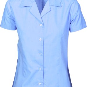 DNC Workwear - DNC-4221 - Revere Collar Blouse S/S