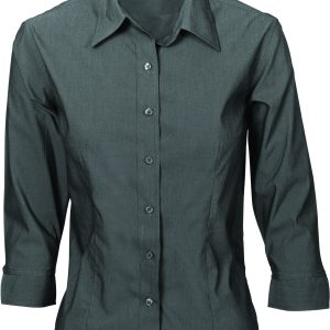 DNC Workwear - DNC-4232 - Ladies Premier Stretch Poplin Business Shirts - 3/4 Sleeve