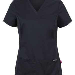 JB's Wear - LADIES PREMIUM STRETCH PANEL SCRUB TOP