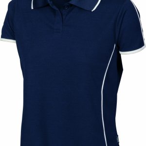 DNC Workwear - DNC-5225 - Ladies Cool-Breathe Piping Polo