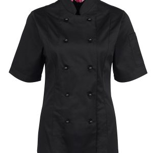 JB's Wear - LADIES S/S CHEF'S JACKET