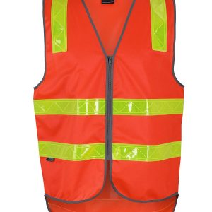 JB's Wear - VIC ROAD (D+N) ZIP SAFETY VEST