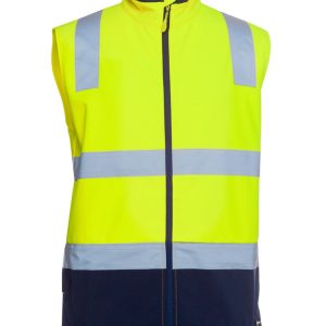 JB's Wear - HV (D+N) THREE LAYER SOFTSHELL VEST
