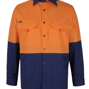 JB's Wear - HV L/S RIPSTOP FISHING SHIRT