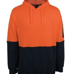 JB's Wear - HV 310 COTTON PULL OVER FLEECE HOODIE