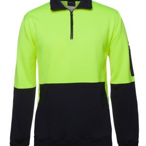 JB's Wear - HV 330G 1/2 ZIP FLEECE