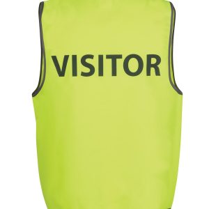 JB's Wear - HV SAFETY VEST PRINT VISITOR