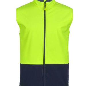 JB's Wear - HV THREE LAYER SOFTSHELL VEST