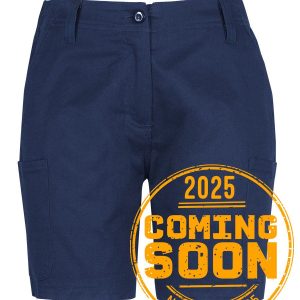 JB's Wear - LADIES MULTI POCKET STRETCH TWILL SHORT