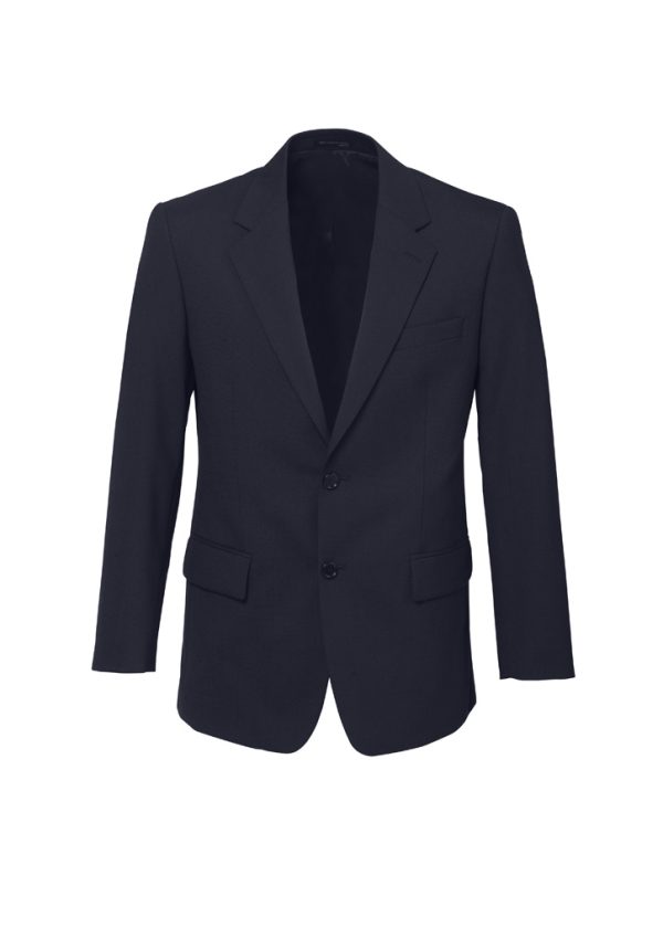 Mens Comfort Wool Stretch 2 Button Classic Jacket - Image 7