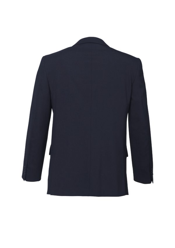 Mens Comfort Wool Stretch 2 Button Classic Jacket - Image 8