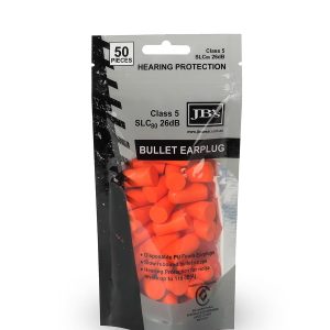 JB's Wear - BULLET SHAPED EARPLUG (50 PIECES)