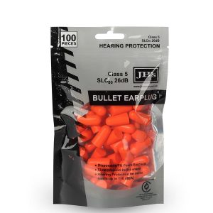 JB's Wear - BULLET SHAPED EARPLUG (100 PIECES)
