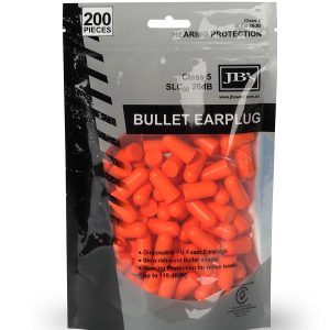 JB's Wear - BULLET SHAPED EARPLUG (200 PIECES)