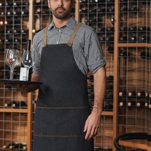 Shiny - AP09 - AP09 East Village Denim Bib Apron