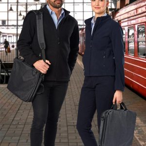 Shiny - B5005 - B5005 Leyton Utility Heather Laptop Bag