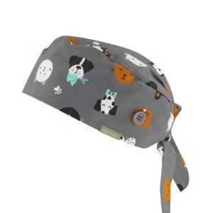 Biz Care - Unisex Printed Scrub Cap