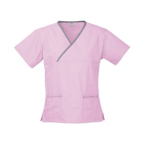Biz Collection - H10722 - Womens Contrast Scrub Top