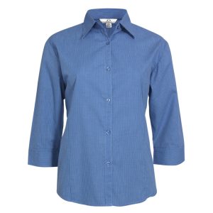 Biz Collection - LB8200 - Womens Micro Check 3/4 Sleeve Shirt